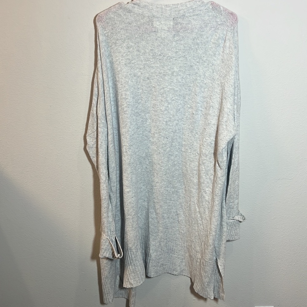 Ruby Moon Open Front Long Knit Cardigan Sweater L… - image 5